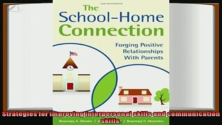 favorite   The SchoolHome Connection Forging Positive Relationships With Parents