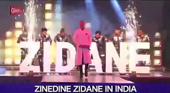 Zinedine Zidane accueilli en grande pompe en Inde