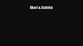 Download Akari & Sudoku Ebook Online