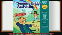 best book  Summer Bridge Activities Bridging Grades 7 to 8