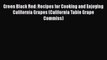 [PDF] Green Black Red: Recipes for Cooking and Enjoying California Grapes (California Table
