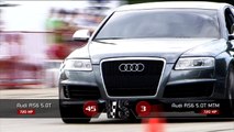 Moscow Unlim 500: Audi RS6 MTM vs Audi RS6 Evotech