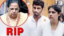 Arjun Kapoor's Grandmother PASSES Away