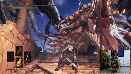 Beating Dark Souls III Bosses with Feet Playing Part 7  Finale