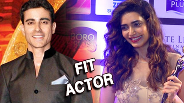 Gautam Rode and Karishma Tanna Win Most Fit Actors Award | Zee Gold Awards 2016