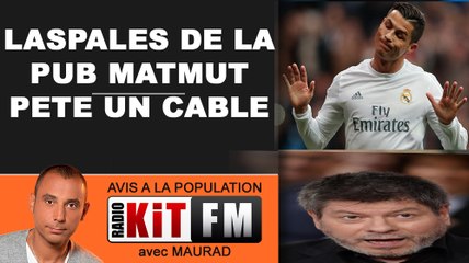 BUZZ : LASPALES DE LA PUB MATMUT PETE UN CABLE CONTRE...