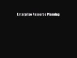 Read Enterprise Resource Planning Ebook Free