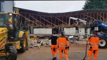 Deux commerces soufflés dans une explosion à Fontaine-l'Evêque
