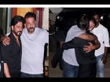 Shahrukh Khan Meets Sanjay Dutt, Munnabhai Hugs King Khan