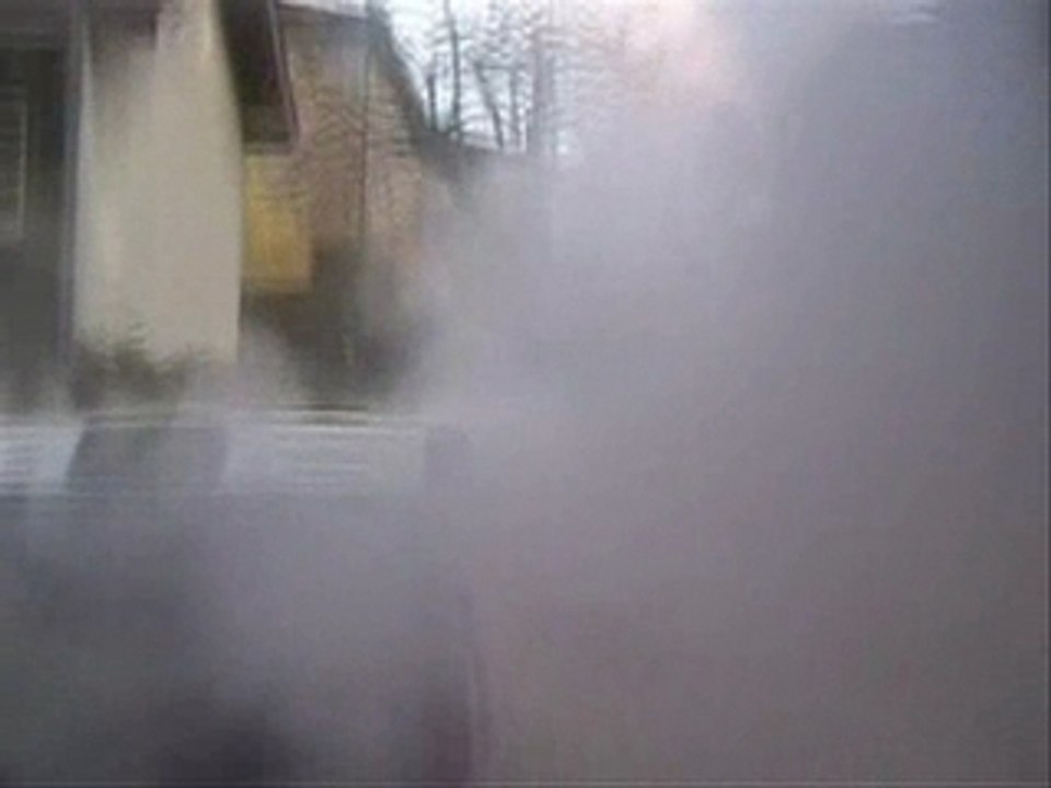burn dans une camionnette