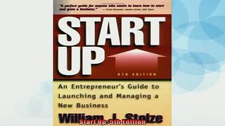 READ book  Start Up 5th Edition  FREE BOOOK ONLINE
