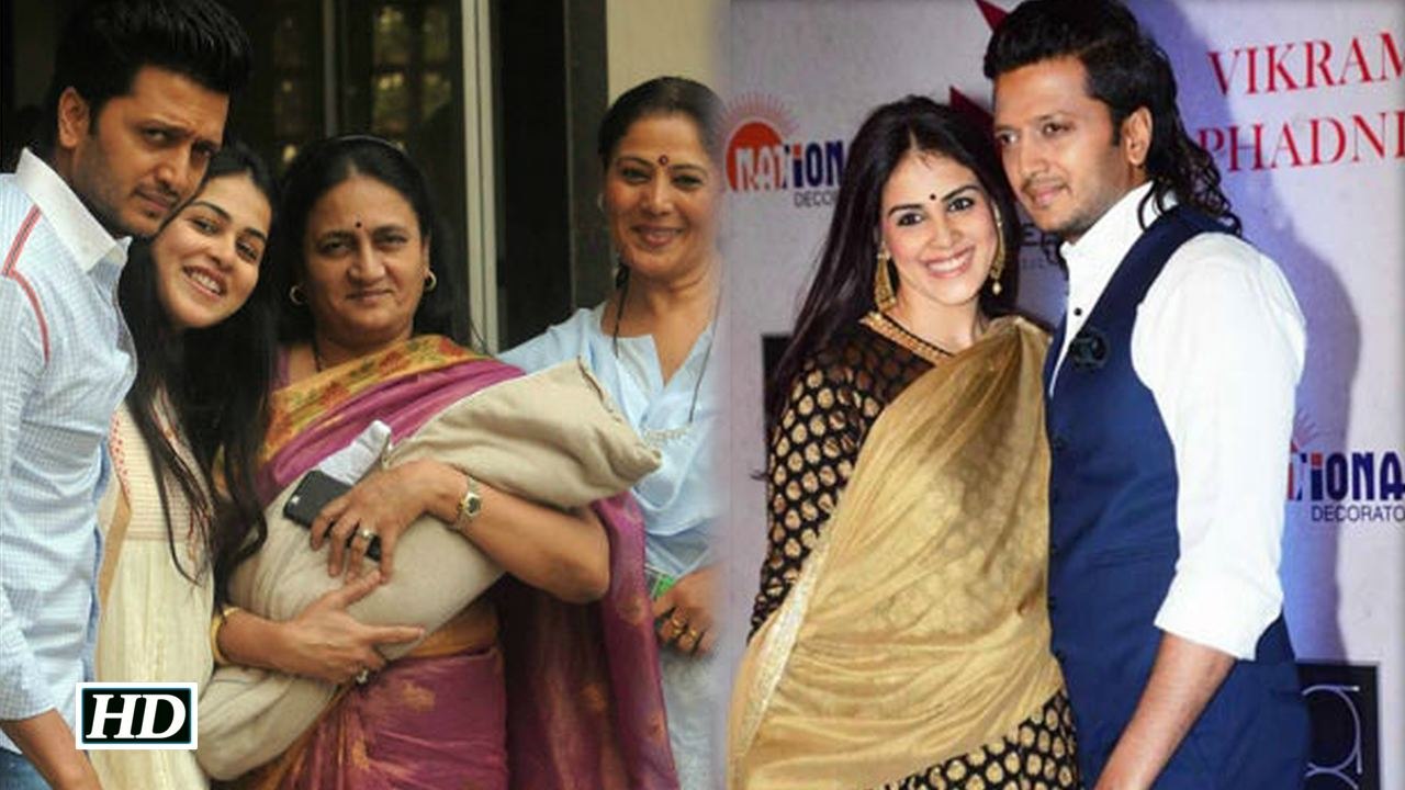 Riteish Genelia reveal second sons name Must Watch