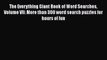 Read The Everything Giant Book of Word Searches Volume VII: More than 300 word search puzzles