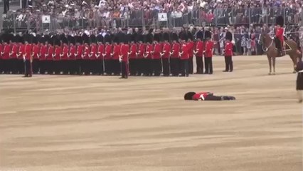 Un malaise pendant l'anniversaire de la reine d'Angleterre