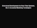 Download Structured Development for Real-Time Systems Vol. II: Essential Modeling Techniques