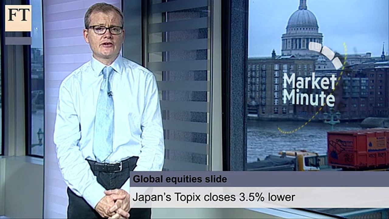 Market Minute — risk aversion, near-zero Bund