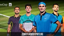 Roger Federer v Dominic Thiem Highlights MERCEDES CUP 2016