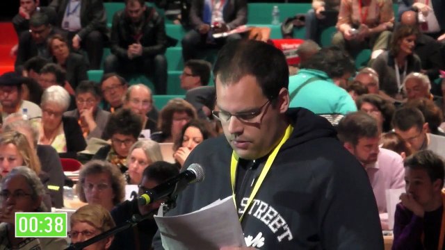 Congrès PCF 2016 - Aurélien Lecacheur - Faire des élections en 2017 le tremplin vers une véritable politique de gauche