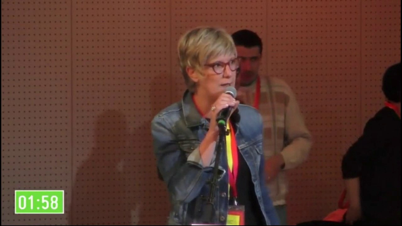 Congrès PCF 2016 - Céline Brulin - "Le peuple doit se réapproprier l'Assemblée Nationale"