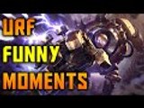 League of Legends Blitzcrank URF FUNNY MOMENTS (Rafattack Collab)