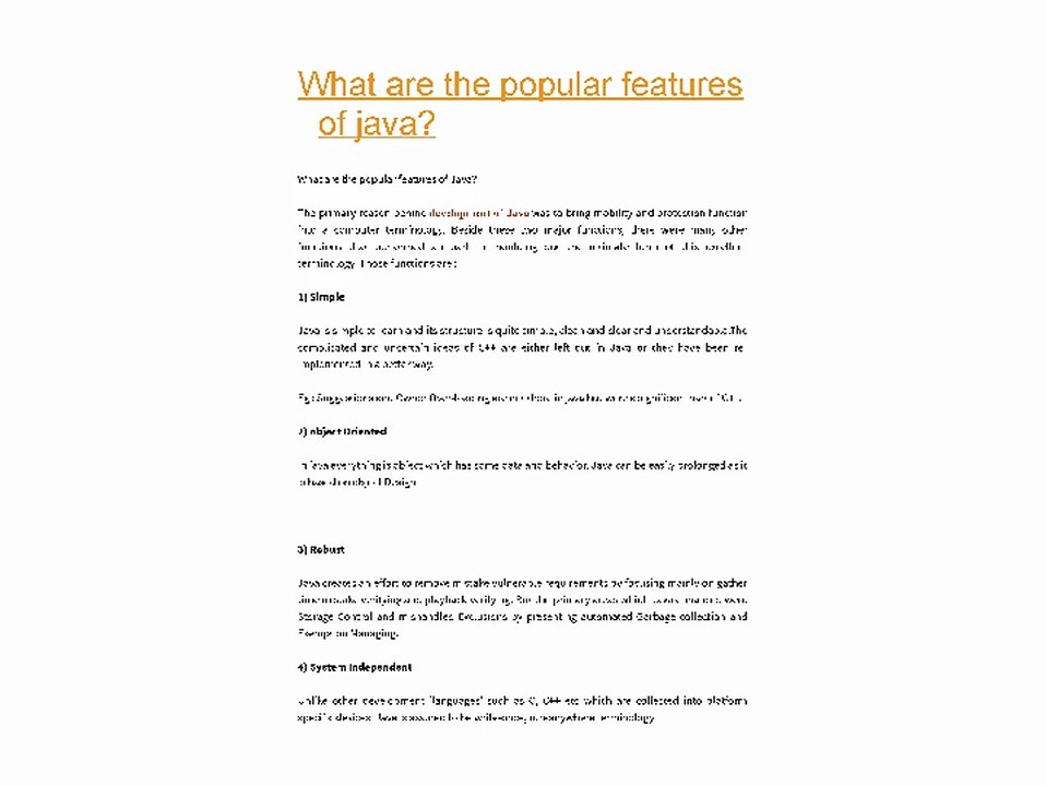 javafeature