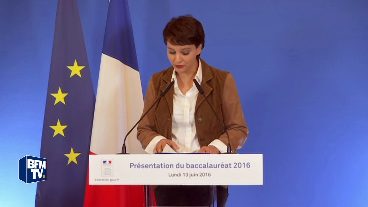 Vallaud-Belkacem: "Nous avons des raisons d'être profondément attachés au baccalauréat"