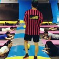 Dodgeball! Staff Christmas party at Bounce Inc! - Mamak Malaysian