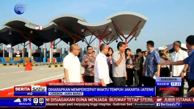 Uji Coba Integrasi Pembayaran di Tol Palimanan