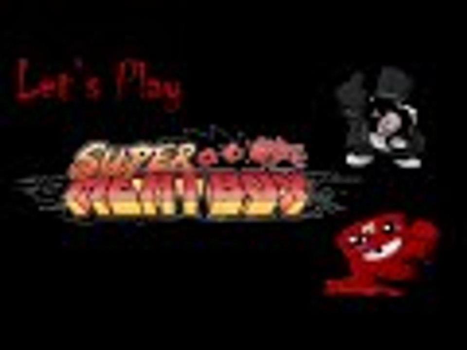 Let's Play Super Meat Boy Chapter 2 "The hospital" (English)