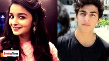 OMG ! Alia Bhatt Finds Aryan Khan Very Hot !