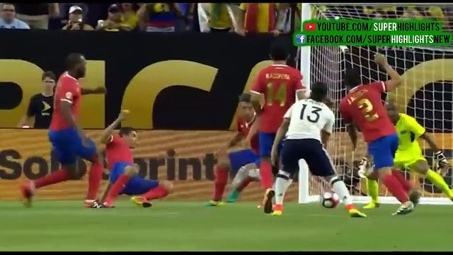 Colombia vs Costa Rica Highlights Copa America 2016