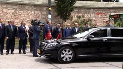 Erdoğan, Gül ve Davutoğlu ile Cenazede Buluştu