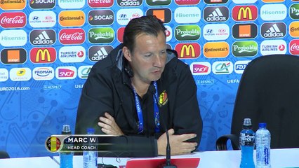 Groupe E - Wilmots : "Pas le temps de grandir"