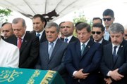 Erdoğan, Gül ve Davutoğlu Cenazede Bir Araya Geldi