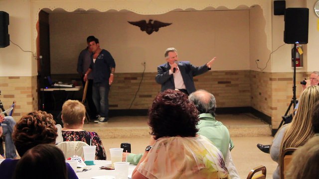 Ronnie Dove sings 'He Stopped Loving Her Today' American Legion May 2016