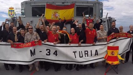 La selección, apoyada por el Estado Mayor de la Defensa