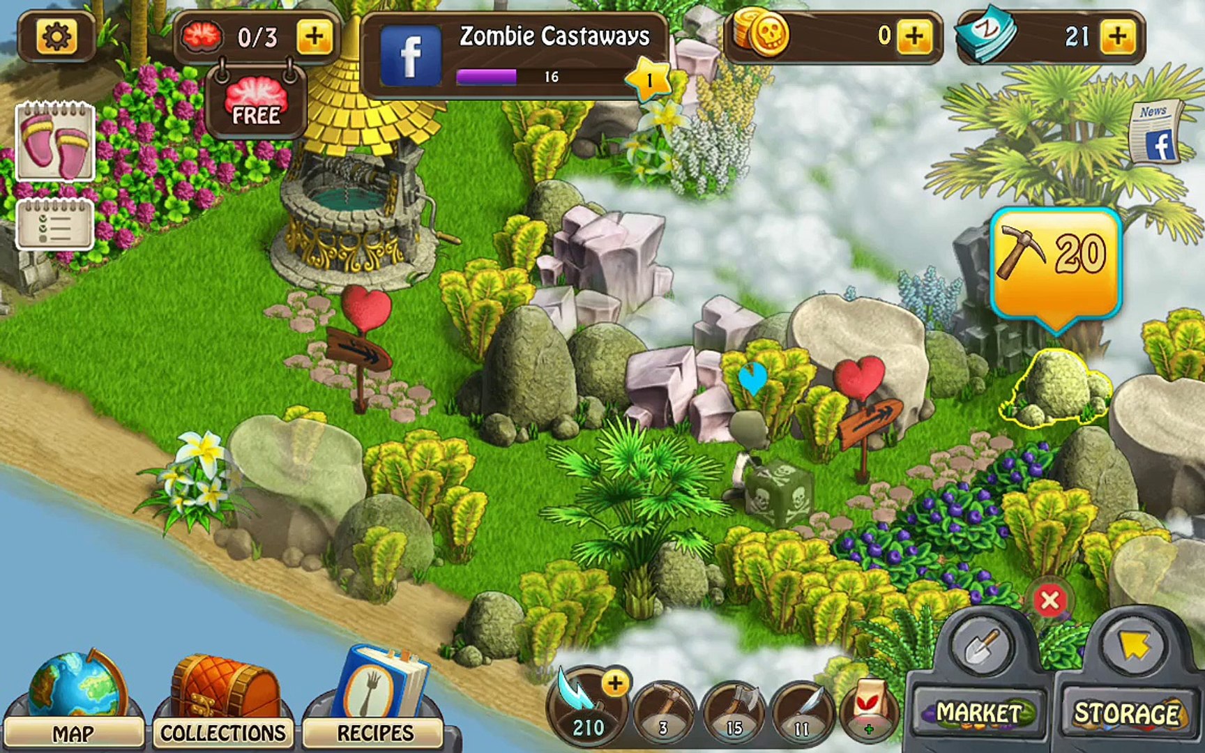 Zombie Castaways na App Store