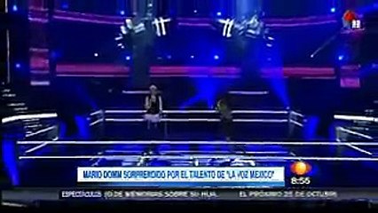 Mario Domm Desea regresar a la Voz Mexico (23-10-2011)