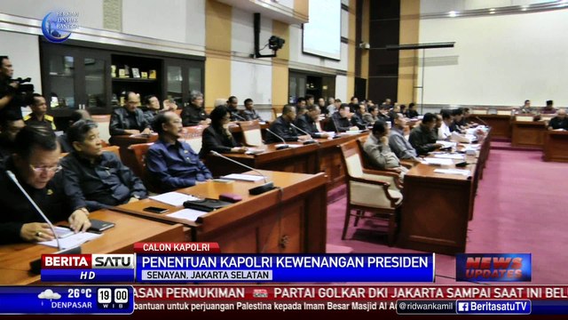 DPR Minta Presiden Segera Kirim Nama Calon Kapolri