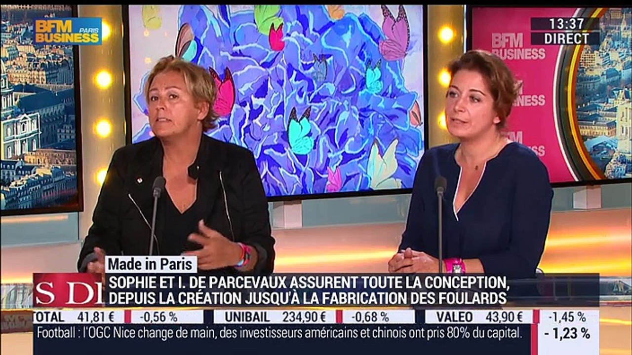 Made in Paris d'Inès de Parcevaux, marque de foulards - 13/06