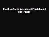 [Read] Health and Safety Management: Principles and Best Practice ebook textbooks