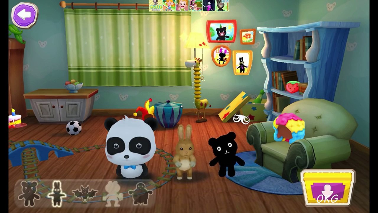 Playing in the Dark Gameplay - Baby Video Panda Games For Kids