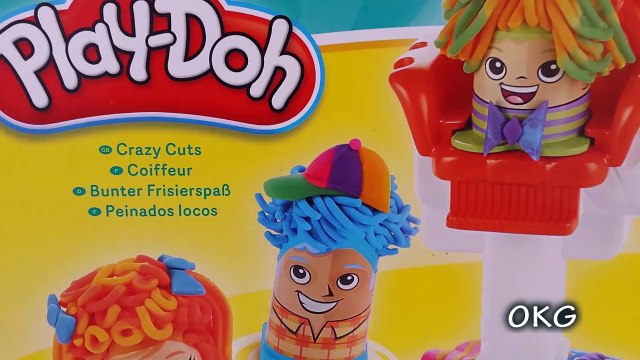 Play Doh Exceptional Crazy Cuts - Hairstyle Toys - Play Doh Video for Kids