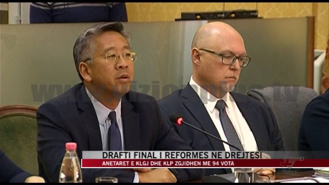 Drafti final i reformës në drejtësi - News, Lajme - Vizion Plus