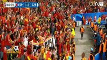 اهداف اسبانيا والتشيك 1-0 بيكيه [2016_06_12] يورو 2016 علي محمد علي