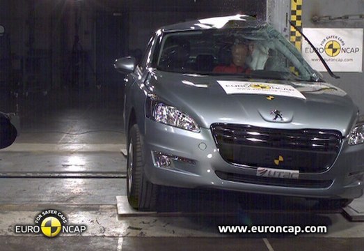 Crash test Peugeot 508