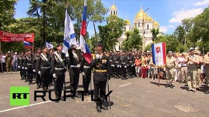 В Крыму открыт памятник Вежливым людям