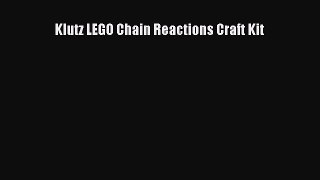 Download Klutz LEGO Chain Reactions Craft Kit Free Books