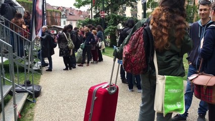 On fait la queue au Festival International du Film d'Animation d'Annecy