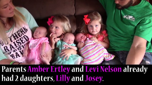 Les parents sont fiers de leurs triplés, mais quand ils voient leur visage de plus près, c'est stupéfiant!